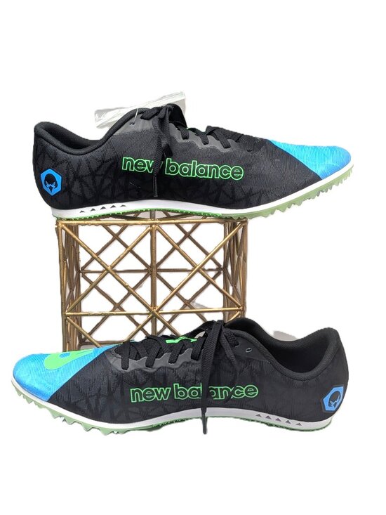 New Balance MD500 Blue Black Green Track Spikes Size 12 MMD500F NWOB main image 14